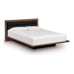 Moduluxe Platform Bed with Upholstered Headboard-35" Series - Platform Beds