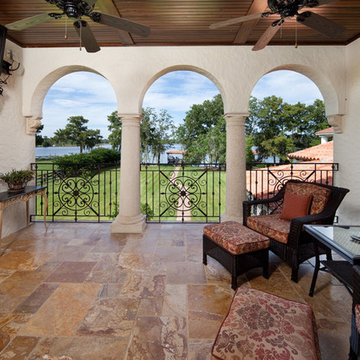 Mediterranean Lakefront Villa