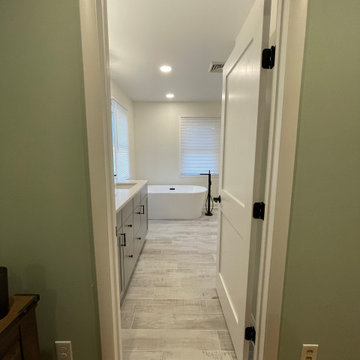 Convert Bedroom to a Master Bathroom