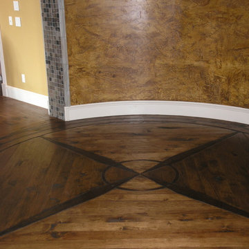 Hand Scraped Character Hickory Show Home