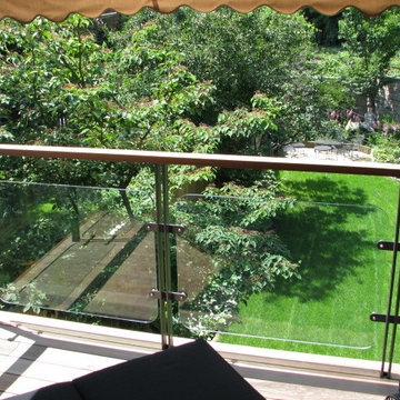 Rosedale Glass and Steel Balcony