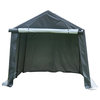 Abba Patio Storage Shelter 10'x10' Outdoor Shed Heavy Duty Canopy, Gray