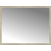 63"x48" Custom Framed Mirror, Silver Gold