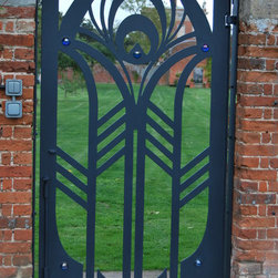 Art Deco Gate - Home Fencing And Gates