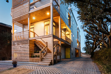 Example of a trendy home design design in Other