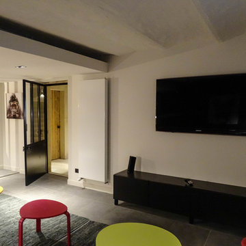 Aménagement d'un sous-sol dans une maison de 1880