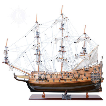 Fairfax Museum-quality Fully Assembled Wooden Model Ship