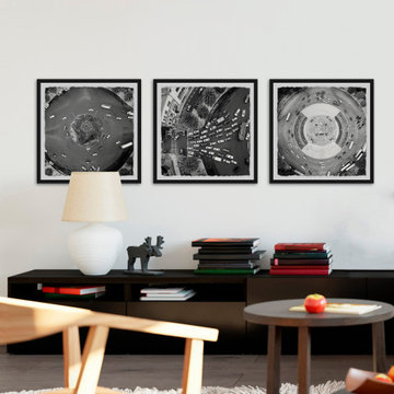 Traffic Circle Triptych