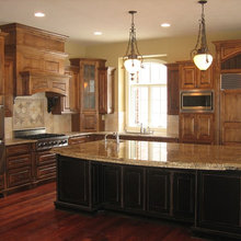 kitchen counter and backsplash