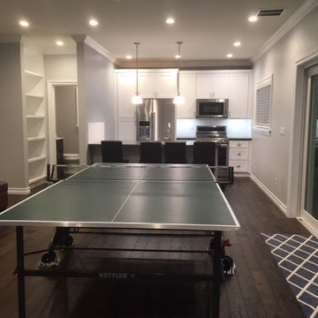 A Spacious Downstairs Great Room with Perfect Colour Match