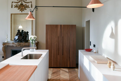 Idées déco pour une cuisine contemporaine.