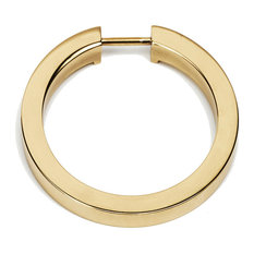 Alno A2660-25 2-1/2"W Round Cabinet Ring Pull - - Polished Brass