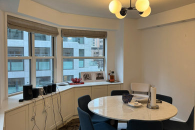 Inspiration for a dining room remodel in New York