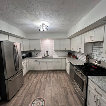 Water Damage Kitchen Remodel