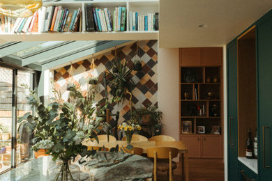Inspiration for a contemporary kitchen in London.