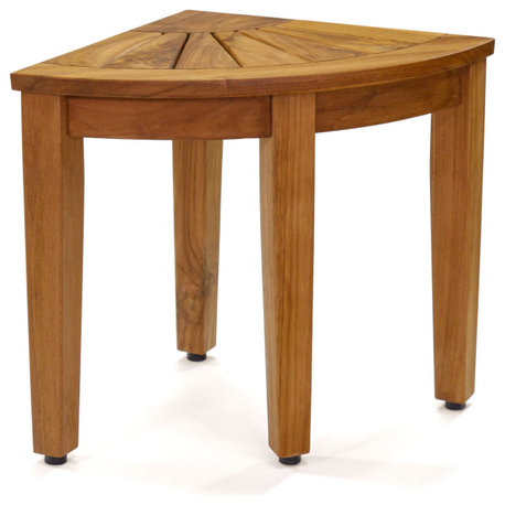 The Original 15.5" Kai™ Corner Teak Shower Bench