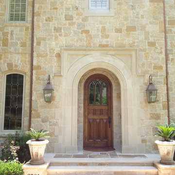 Lueders Limestone - different products and textures