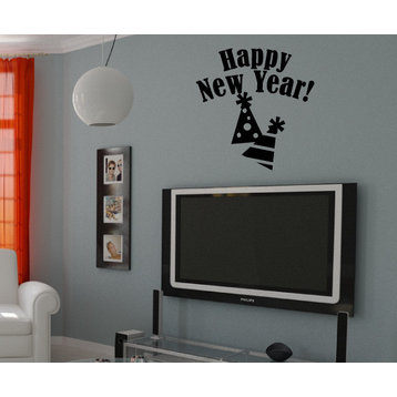 Happy New Year New Year's Wall Decal