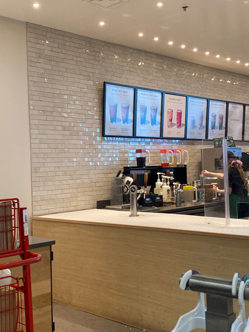 Starbucks Backsplash Tile