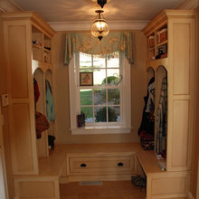 closet and mudroom