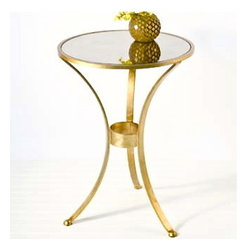 Worlds Away - Worlds Away 3 Leg Plain Round Table - Side Tables And End Tables
