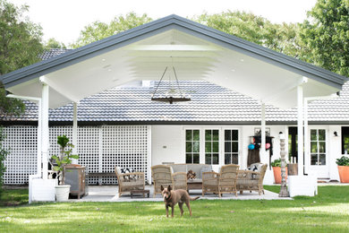 Inspiration for a country verandah in Brisbane.