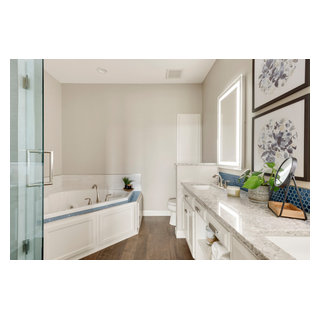 Santorini Blue Bathroom Remodel | Eden Prairie, MN | White Birch Design ...