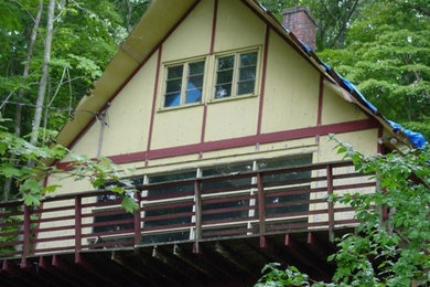Craftsman exterior home idea in New York