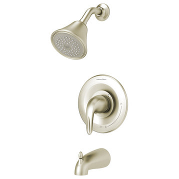 Reliant 3 Tub and Shower Faucet With Cartridge, Brushed Nickel