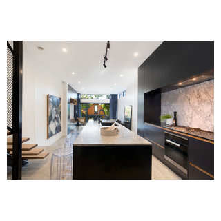 Designer Luxury Home in Annandale - Contemporary - Kitchen - Sydney ...