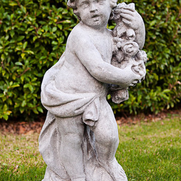 Spring Cherub Statue