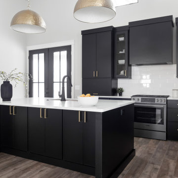 Designing a Dark & Moody Barndominium in Rochester Hills