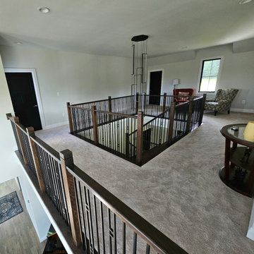 Project #109 | U-Shaped Stairs in Countryside Retreat