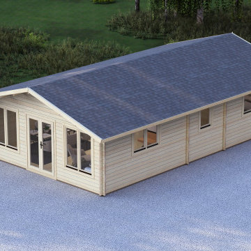 2 Bedroom Log Cabins
