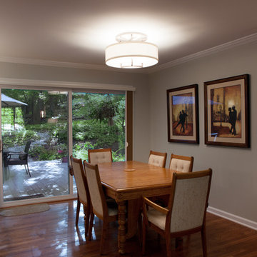 Open Concept Kitchen, Dining Room and Living Room