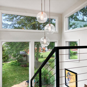 Rear Staircase Addition w/Kitchen and Basement Remodeling