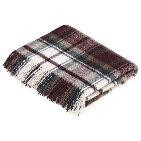 Tartan, Merino Lambswool, Dress MacDuff, Throw Blanket