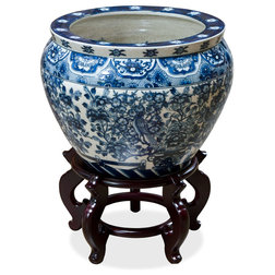 Asian Indoor Pots And Planters by China Furniture and Arts