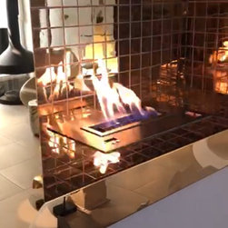 Ethanol burner inserts to install a customized fireplace - Cheminée