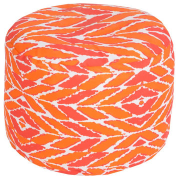 SP Pouf by Surya, Coral