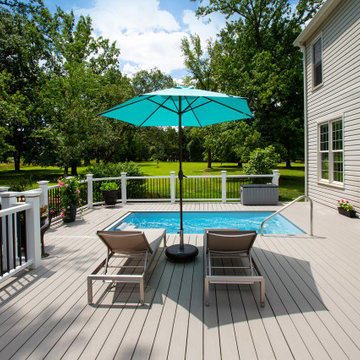 Alexandria, Virginia - Deck with Endless Pool
