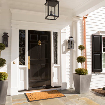 New Front Entrance with Bluestone Stoop