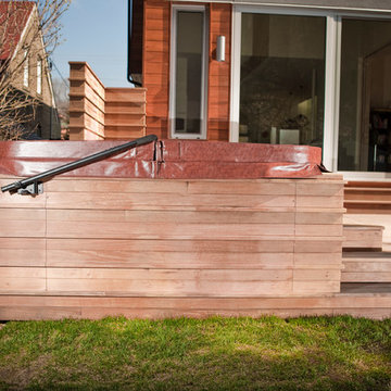 Ipe Hot Tub Access Door