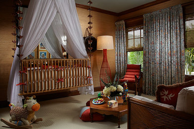 Eclectic nursery photo in Miami
