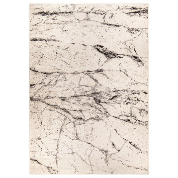 Palmetto Living by Orian Illusions Marble Hill Soft White Area Rug, 7'10"x10'10"