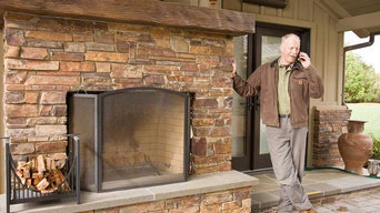 Bay Area Outdoor Fireplace