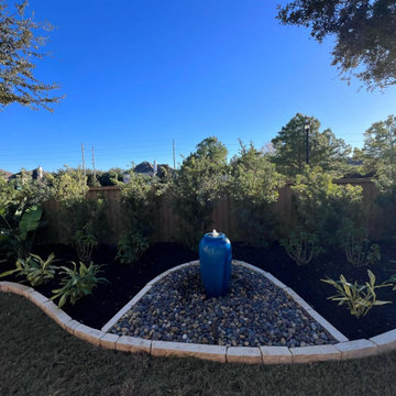 Putting Green, Backyard Paradise and Front yard Makeover in Fulshear!