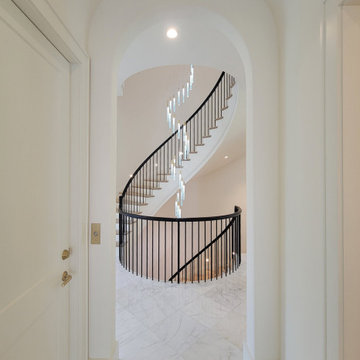 Project #158 | Contemporary Curved Staircase