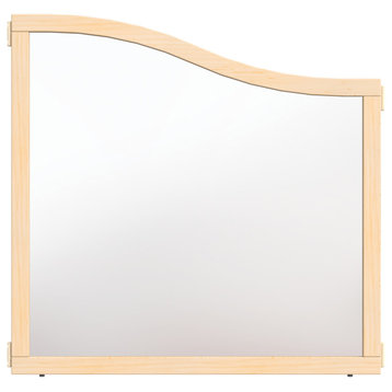 KYDZ Suite Cascade Panel - E  To A-height - 36" Wide - Mirror