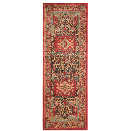 Safavieh Mahal Mah625D Red, Red Area Rug, 2'2"x6'